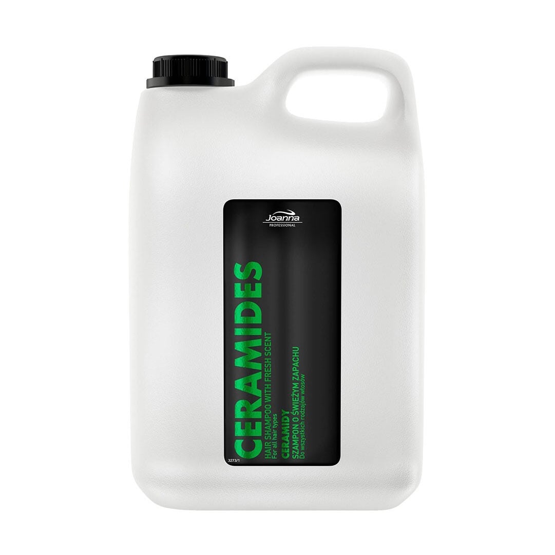 Шампунь Joanna Professional Ceramides Shampoo для всіх типів волосся, з керамідами та ароматом свіжості, 5 л